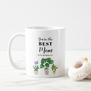 Mug Vous êtes le meilleur plante de la fête des mères 