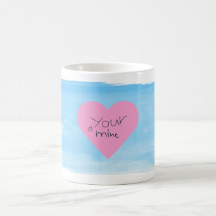 Mug "Vous êtes les miens" la plus petite partie