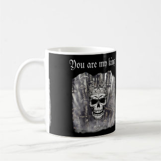 Mug Vous êtes mon gothique personnalisable roi