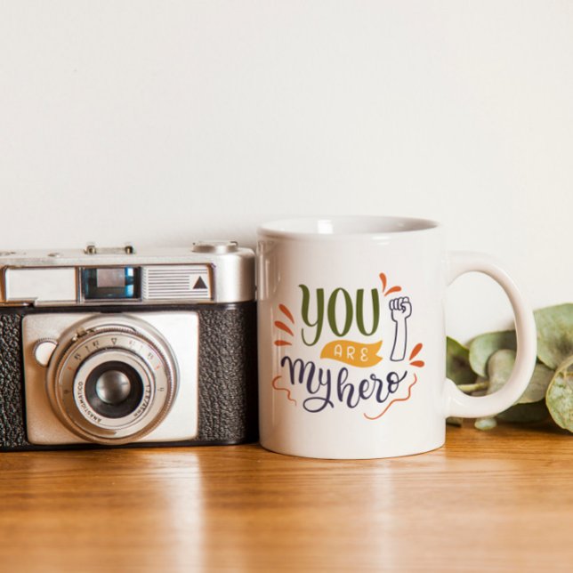 Mug Vous êtes mon héros ! (Créateur téléchargé)