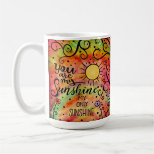 Mug "Vous Êtes Mon Soleil" Amusant Gai