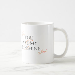 Mug "Vous êtes mon soleil" avec les enfants nommés