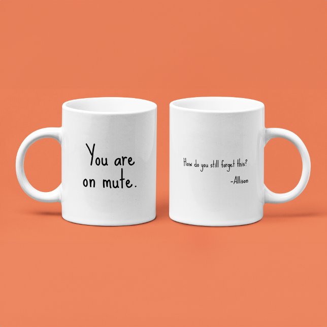 Mug Vous êtes muet - Funny Sarcastic Custom Office (Créateur téléchargé)