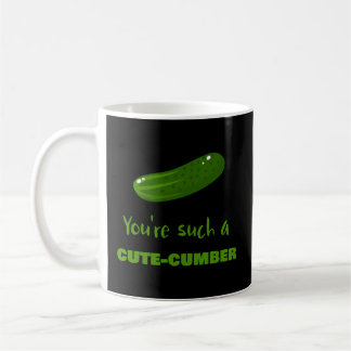 Mug Vous Êtes Un Végétarien Cute-Cumber Végétarien