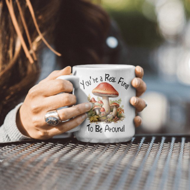 Mug Vous êtes un vrai champignon à être autour de la M (Créateur téléchargé)