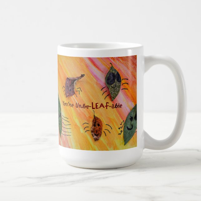 Mug Vous êtes UnbeLEAFable - Kids Art for CHOC (Droite)