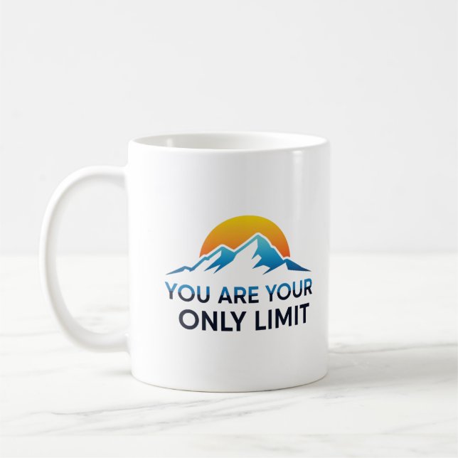 Mug Vous êtes votre seule limite (Gauche)