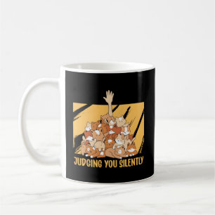 Mug Vous Jugez Silencieusement Chat Humour Kitten Mème