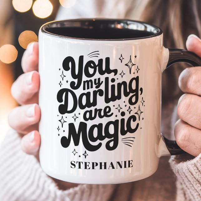 Mug Vous Ma Chérie, Vous Êtes Un Nom Personnalisé Magi (Créateur téléchargé)