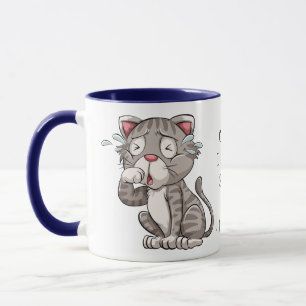 Mug "Vous manquant" le texte fait sur commande