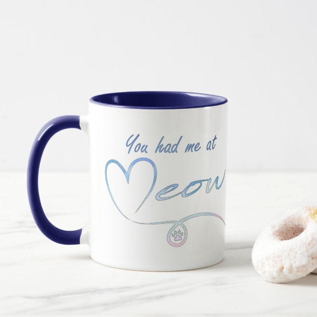 Mug Vous m'avez eu à meow - Sales Benefit PACR (Avec donut)
