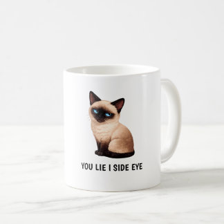 Mug Vous mentez, je regarde de travers Citation drôle