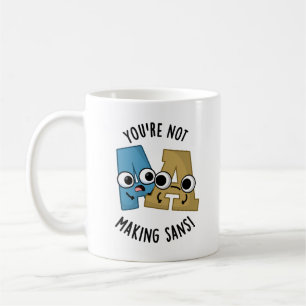 Mug Vous ne faites pas de puns de polices sans drôle