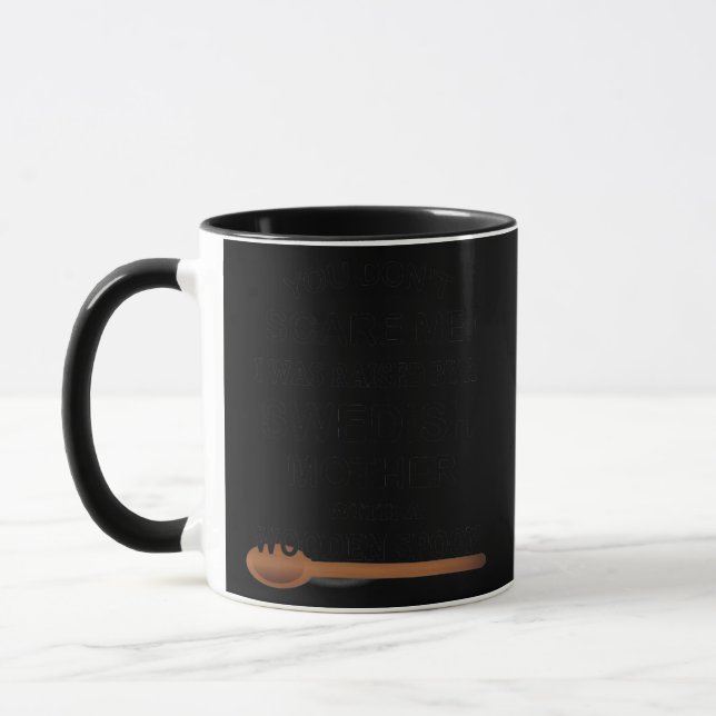 Mug vous ne me faites pas peur, j'ai été élevé par un  (Gauche)