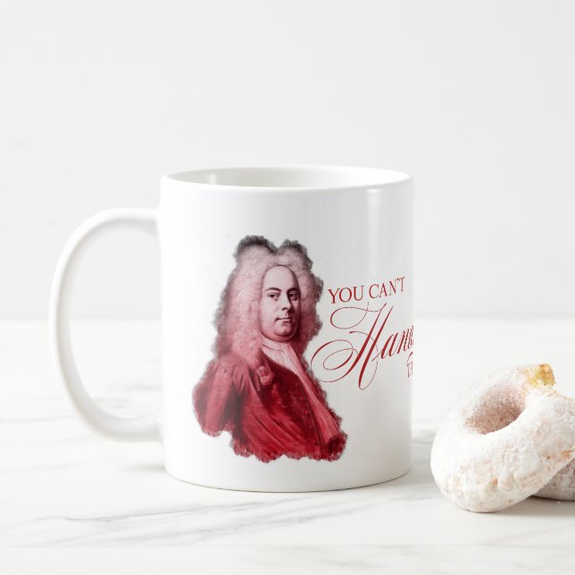 Mug Vous ne pouvez pas Handel ce jeu de mots composite (Avec donut)