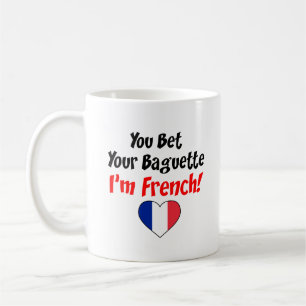 Mug Vous pariez votre baguette que je suis français