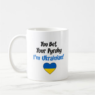 Mug Vous pariez votre Pyrohy Je suis Ukrainien