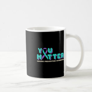 Mug Vous Ruban Violet Sarcelle de sensibilisation à la