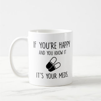 Mug Vous savez que c'est vos médicaments, Cadeau étudi