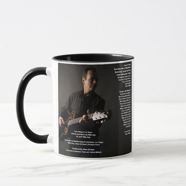 Mug Vous savez que j'y suis CD Back Couverture Coffee  (Gauche)
