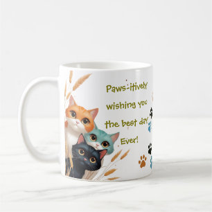 Mug Vous souhaite la meilleure journée Positivité
