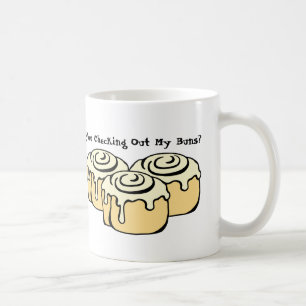 Mug VOUS VÉRIFIEZ MES BUNS ? Citation amusante du Hum