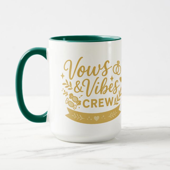 Mug Vows & Vibes Crew | Halloween Gifts (Gauche)