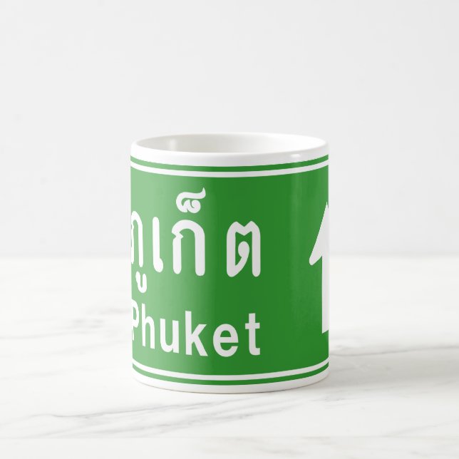 Mug Voyage à Phuket ⚠ véhicule routier thaïlandais ⚠ (Centre)