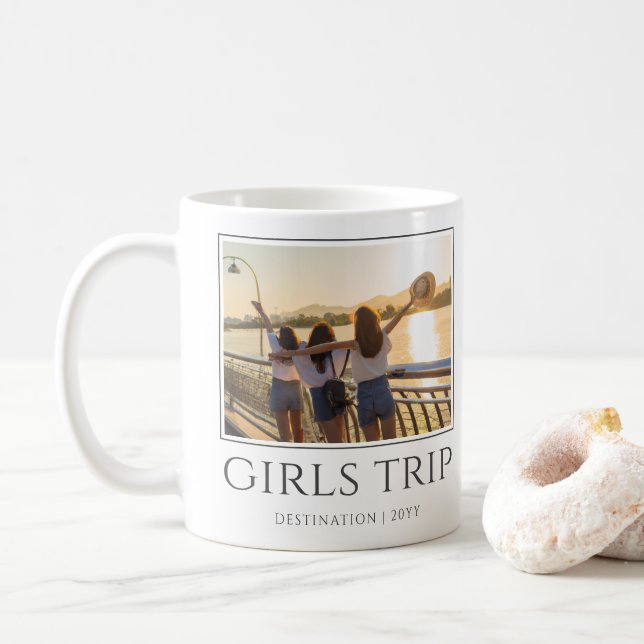 Mug Voyage Chic Girls | Filles week-end Photo personna (Avec donut)