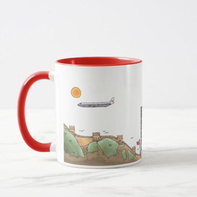 Mug Voyage dans le monde - Chine (Gauche)