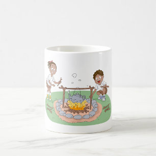 Mug Voyage de camping pour enfants garçon et fille au