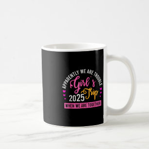 Mug Voyage de filles 2025 Été Week-end de plage Vacanc