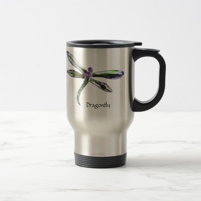 Mug Voyage de libellule bijoux (Droit)