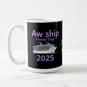 Mug Voyage en famille de bateau Aw 2025 Ultimate Cruis