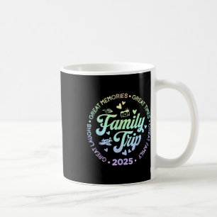 Mug Voyage en famille Tie Dye Vacances 2025 Famille as