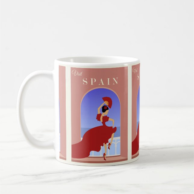 Mug Voyage Espagne : European Adventure (Gauche)