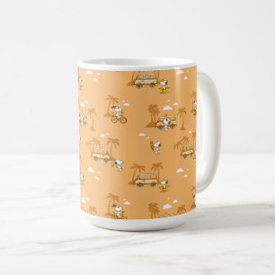 Mug Voyage sur route Peanuts Snoopy Beach Motif
