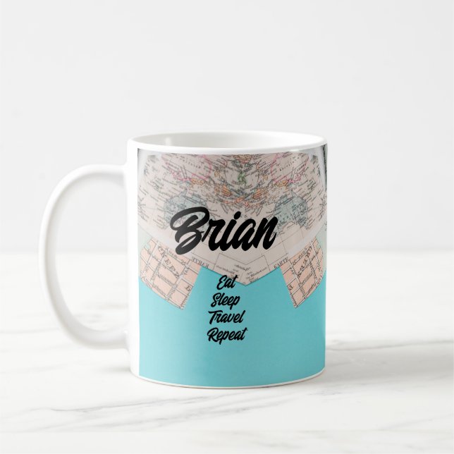 Mug Voyageur ultime Voyageur Voyageur vacances voyage (Gauche)