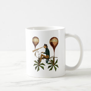 Mug Voyagez un ballon à air chaud de Lune de La