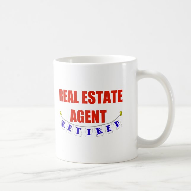 MUG VRAI AGENT IMMOBILIER RETRAITÉ (Droite)