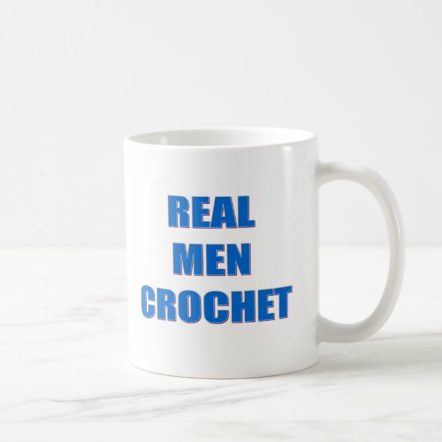 Mug Vrai crochet d'hommes (Droite)