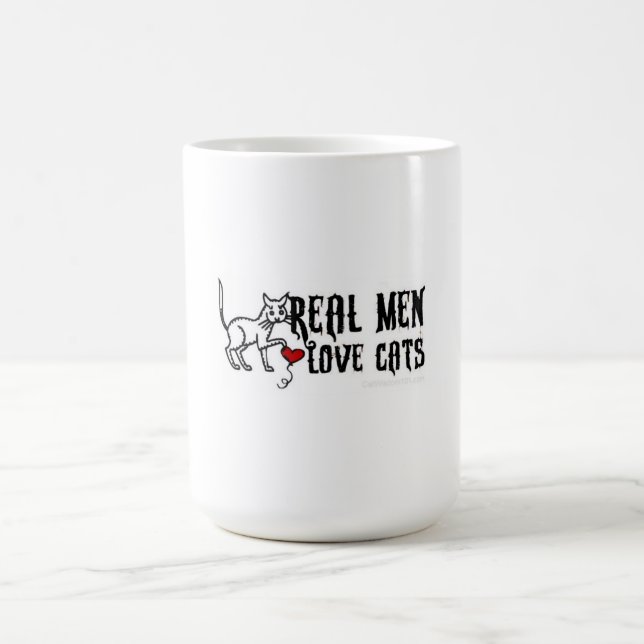 Mug Vrais chats d'amour d'hommes (Centre)