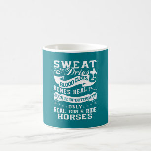 Mug Vrais chevaux de tour de filles