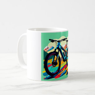 Mug VTT Art VTT Downhill