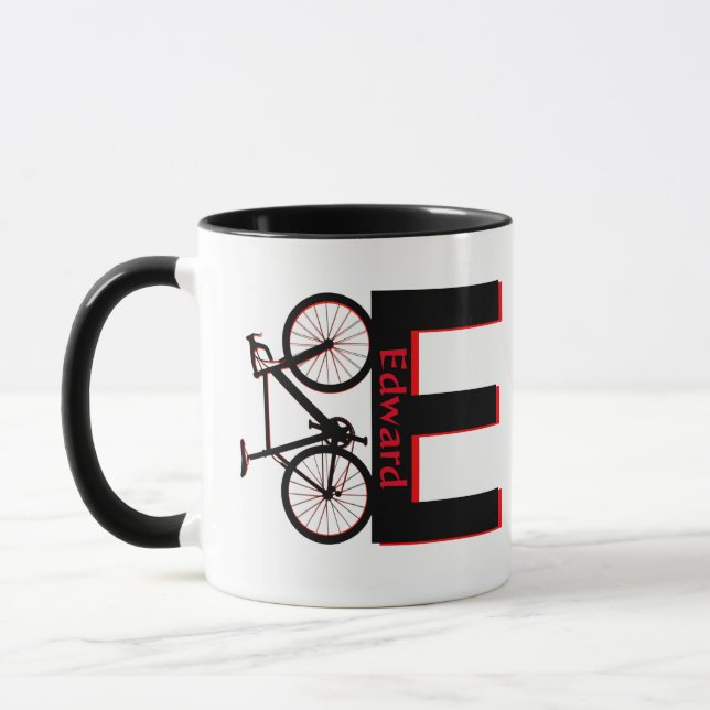 Mug VTT, descente, vélo (Gauche)