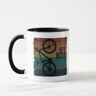 Mug VTT Descente - Vélo Tout Terrain Vintage