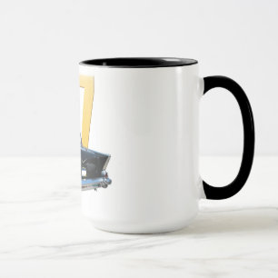 Mug Vue 1957 arrière de l'Aire de bel de Chevrolet