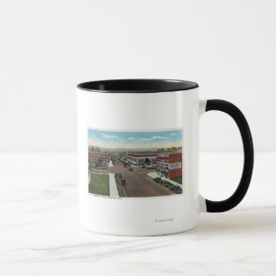 Mug Vue aérienne d'avenue de commerce