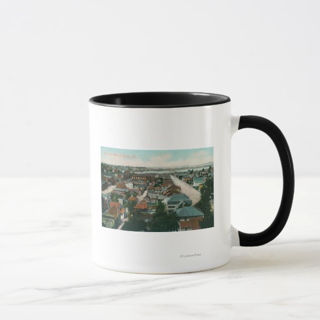 Mug Vue aérienne de CityVallejo, CA (Droite)