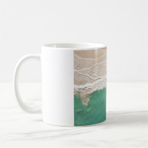 MUG VUE AÉRIENNE DE LA MER